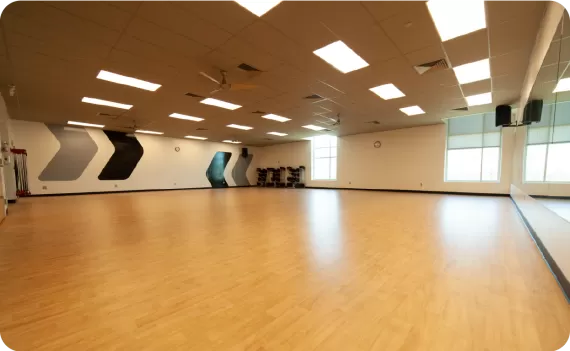 chesterfield group exercise studio rendering image