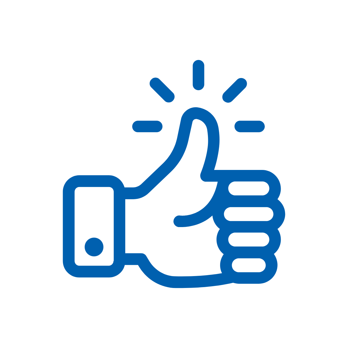 Icon: Thumbs up - Noun Project