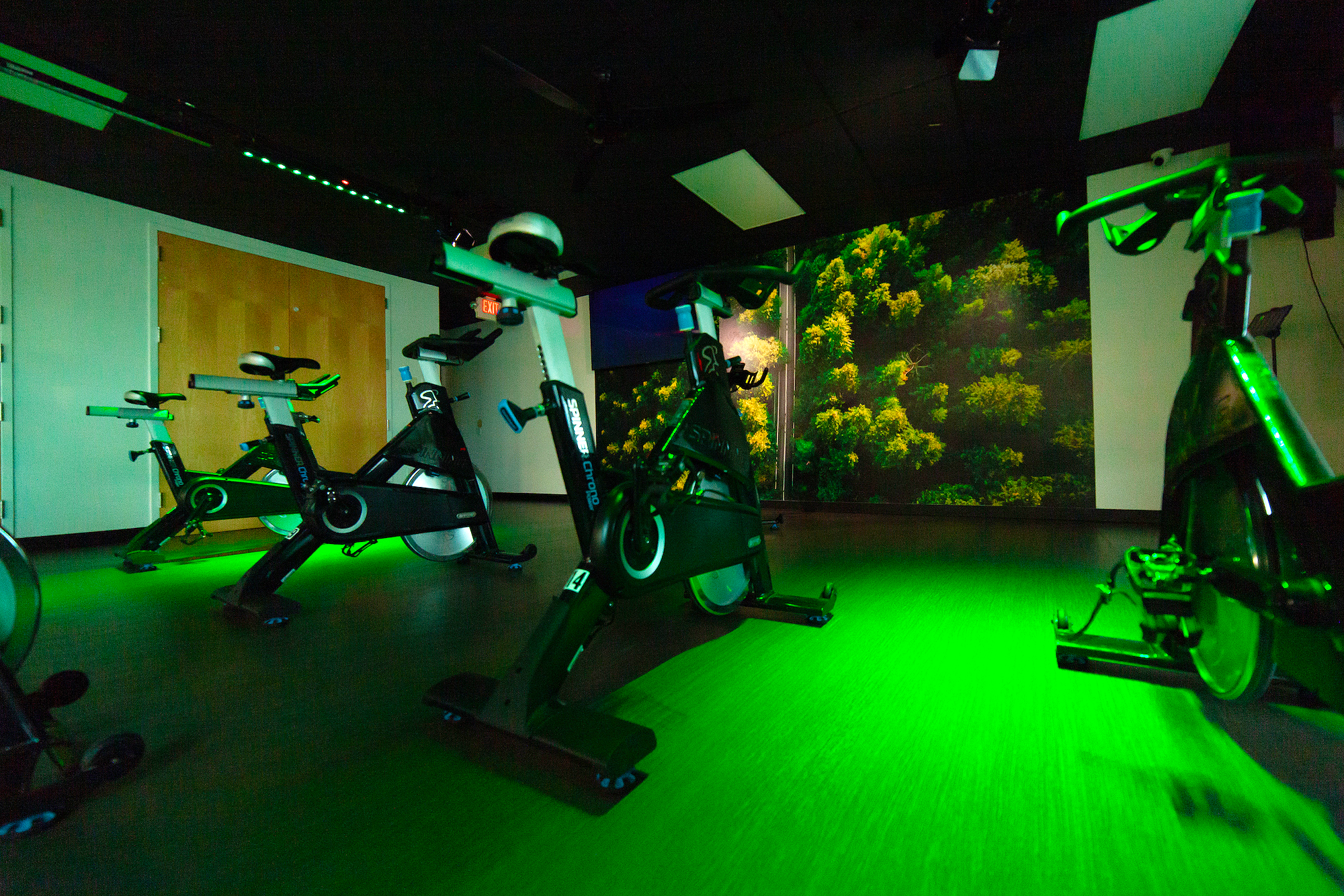 O'Fallon Missouri YMCA cycling studio