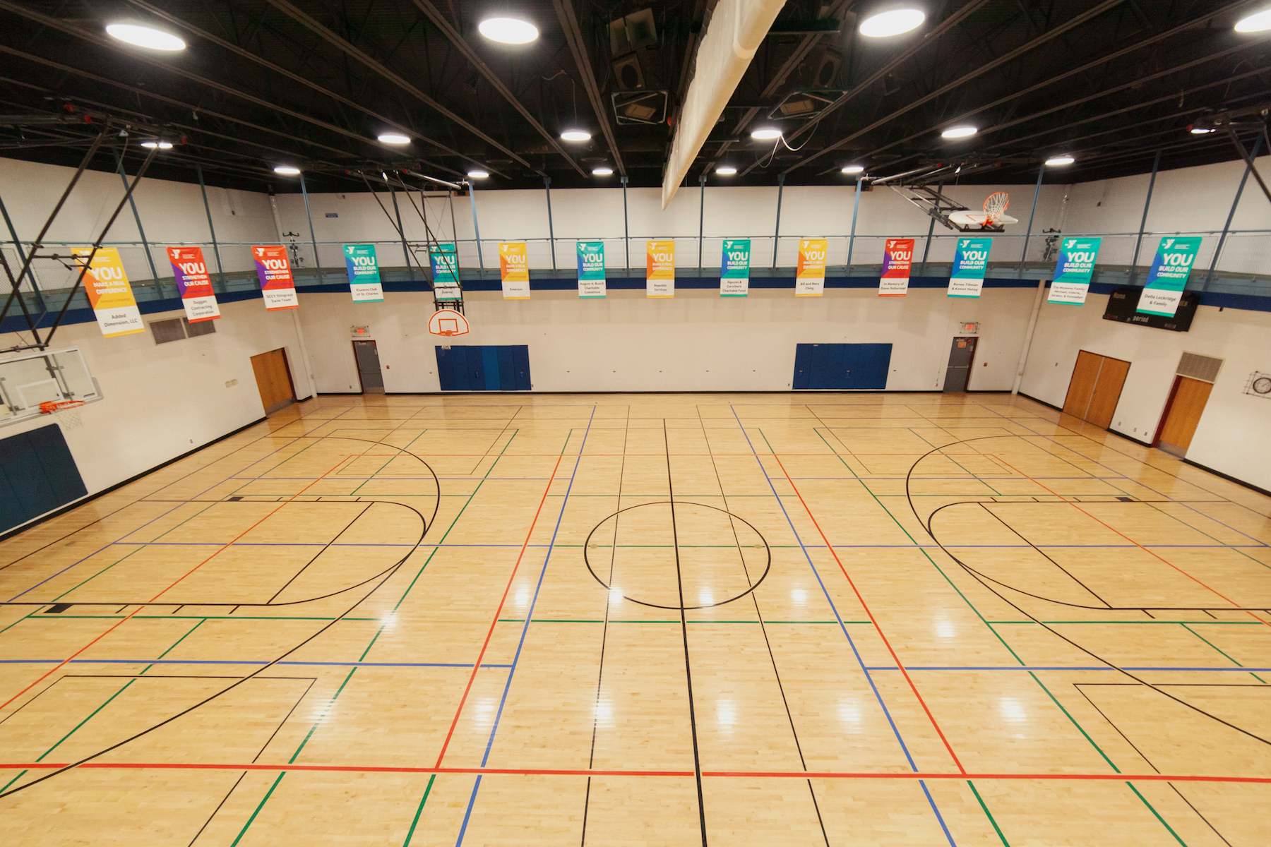 O'St. Charles YMCA gym