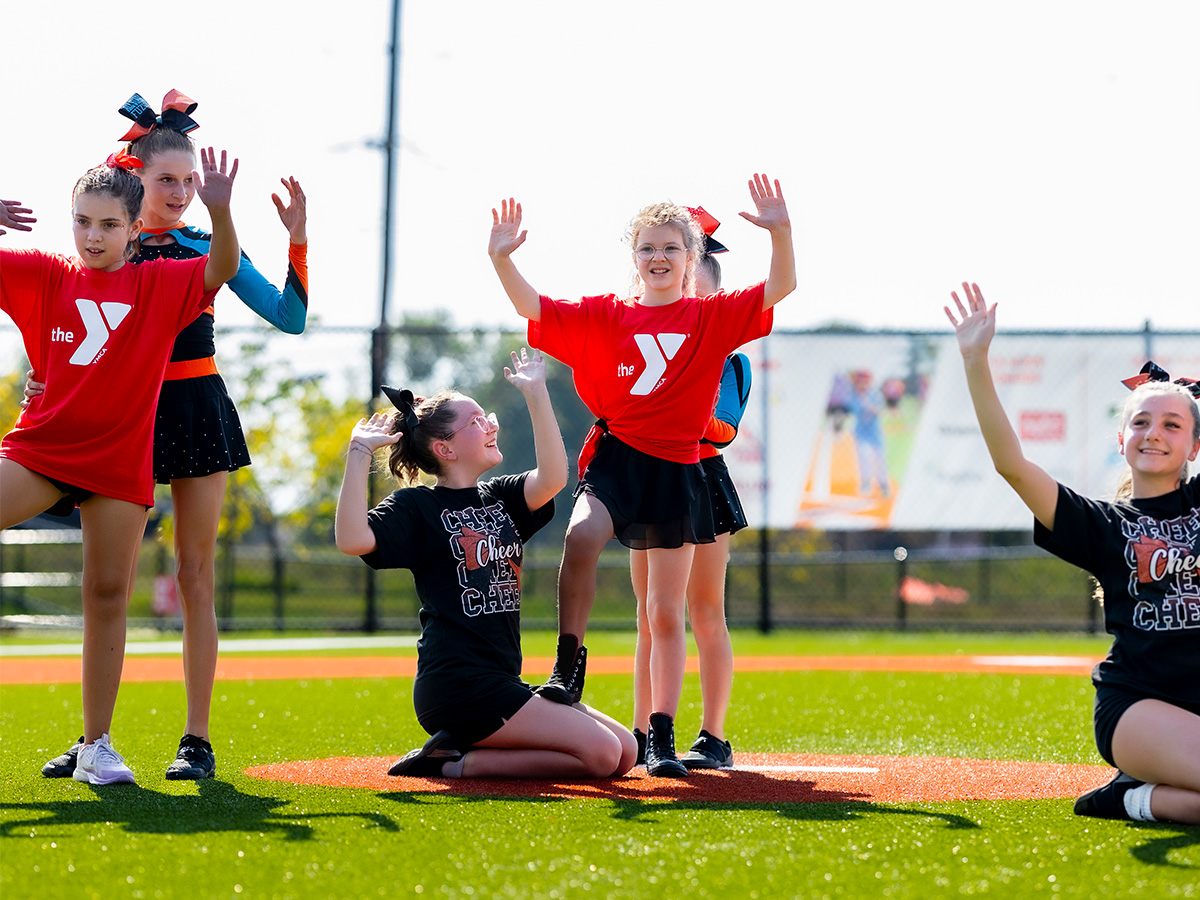 YMCA cheer class