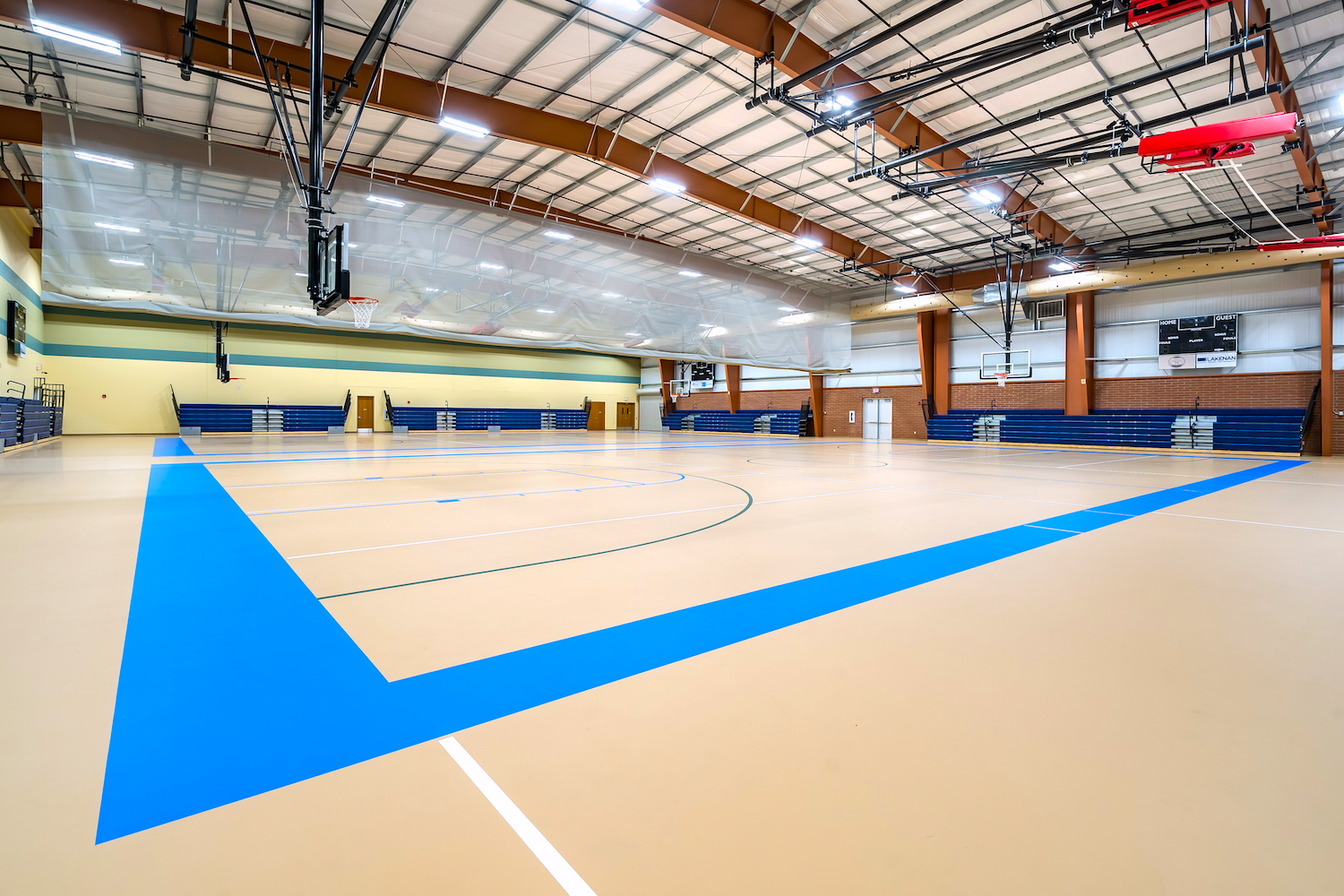 Gymnasium at the Ste. Genevieve County YMCA Progress Sports Complex