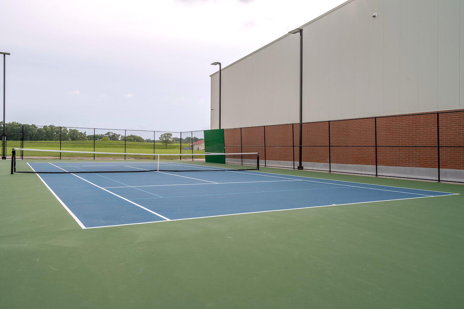 Tennis courts at the Ste. Genevieve County YMCA Progress Sports Complex