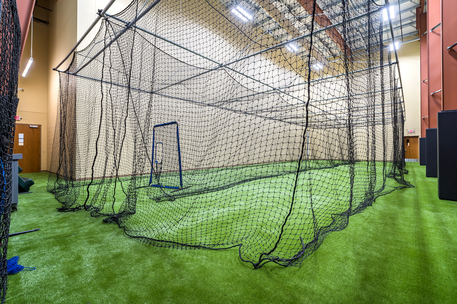 Batting cages at the Ste. Genevieve County YMCA Progress Sports Complex
