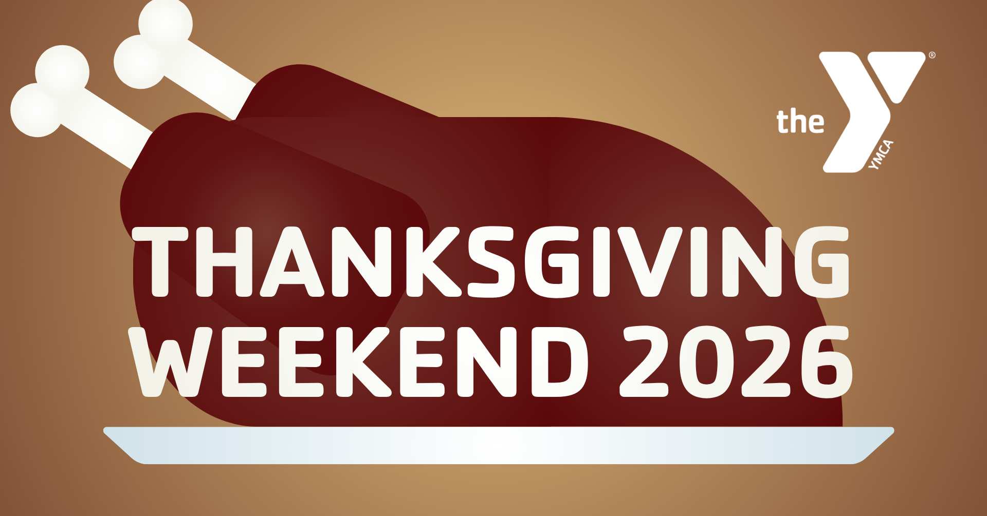 ymca trout lodge 2026 thanksgiving weekend event graphic