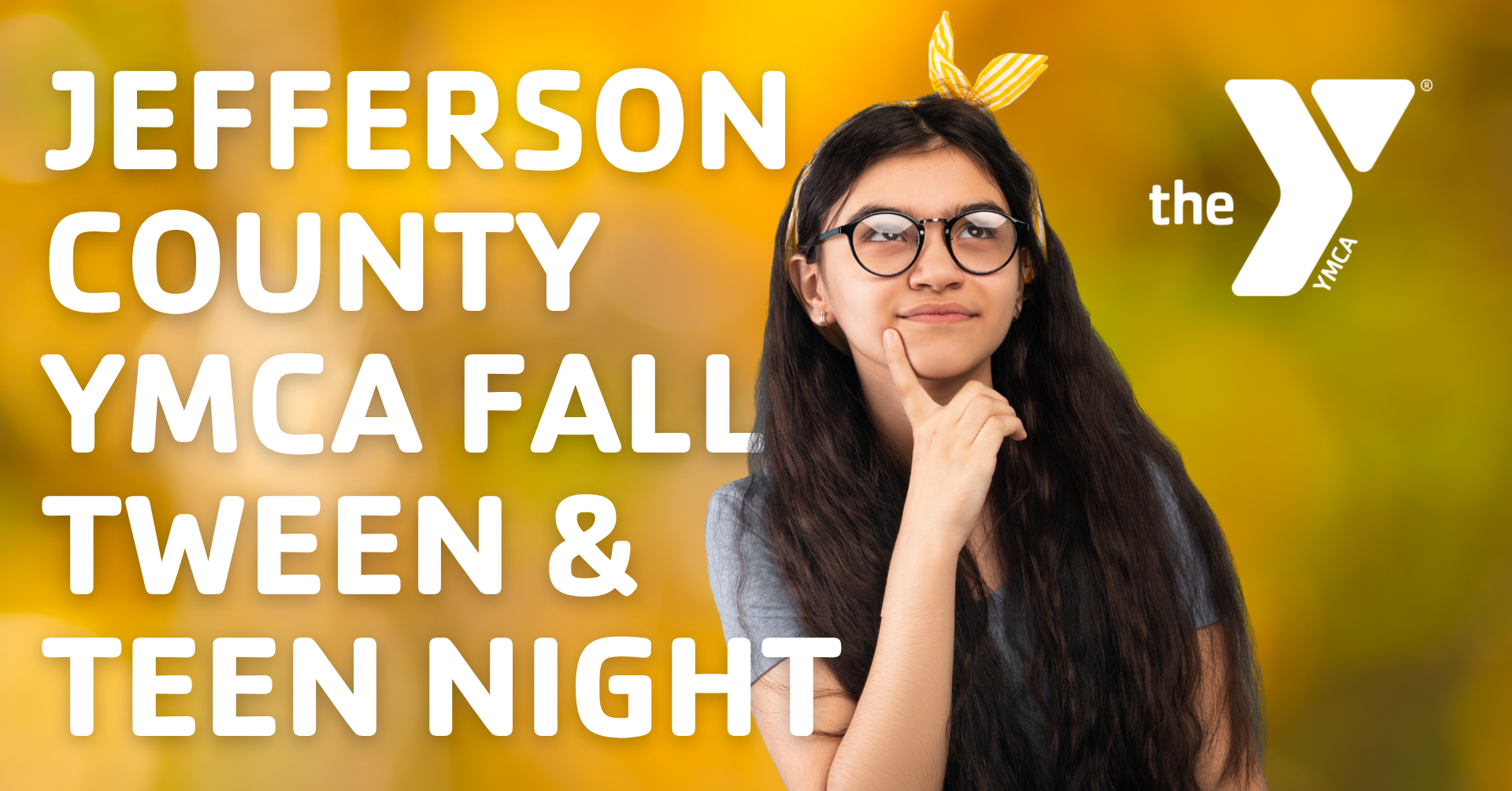 jefferson county ymca fall tween & teen night event cover