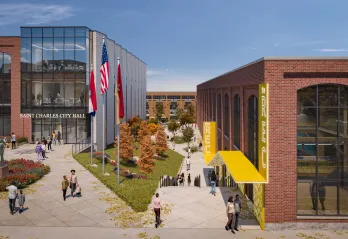 new st. charles ymca rendering