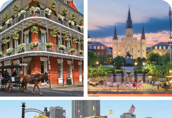 new orleans attractions collage