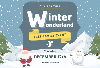 o'fallon illinois ymca winter wonderland event graphic