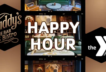 downtown st. louis ymca at the mx buddy's happy hour event cover