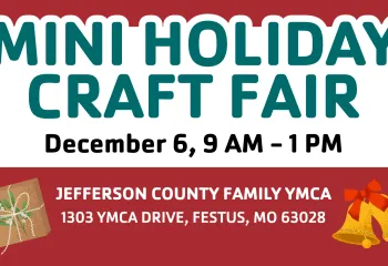 mini holiday craft fair jefferson county ymca website event graphic