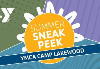 summer sneak peek ymca camp lakewood event graphic