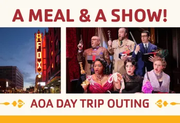 aoa day trip clue fox theatre event graphic