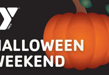 halloween weekend 2026 at ymca trout lodge event graphic