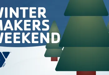 winter makers weekend 2026 ymca trout lodge event graphic