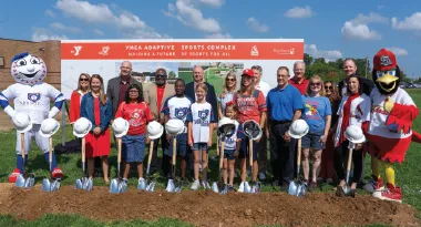 The Gateway Region YMCA partners with the St. Louis Cardinals, Boniface Foundation, and Miracle League to build an adaptive sports complex.