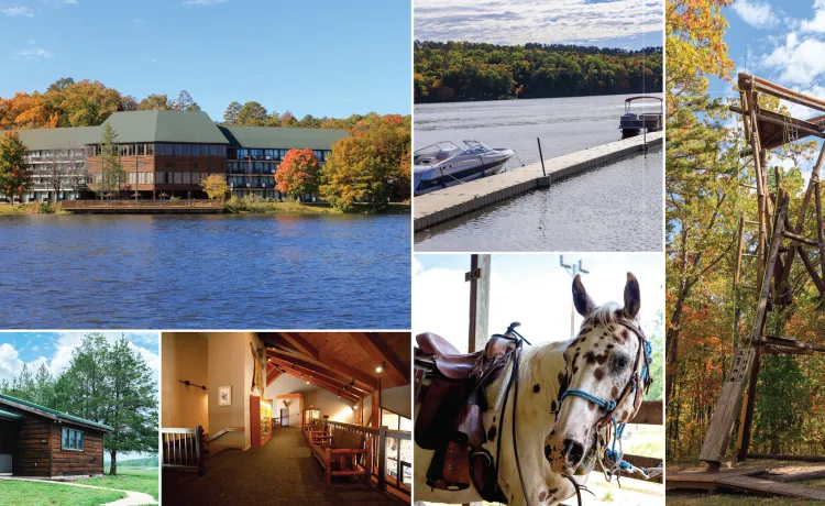 YMCA Trout Lodge Photo Collage