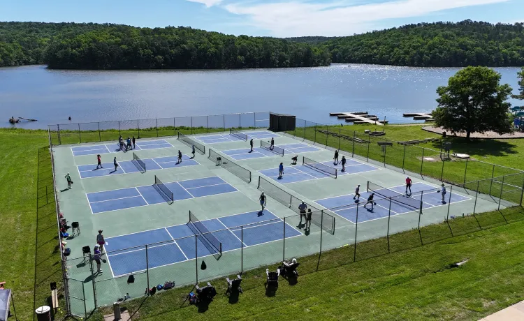 pickleball weekend at ymca trout lodge