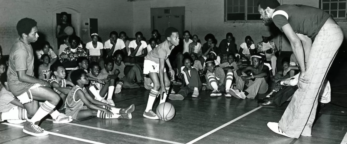 St. Louis ymca basketball historical photo
