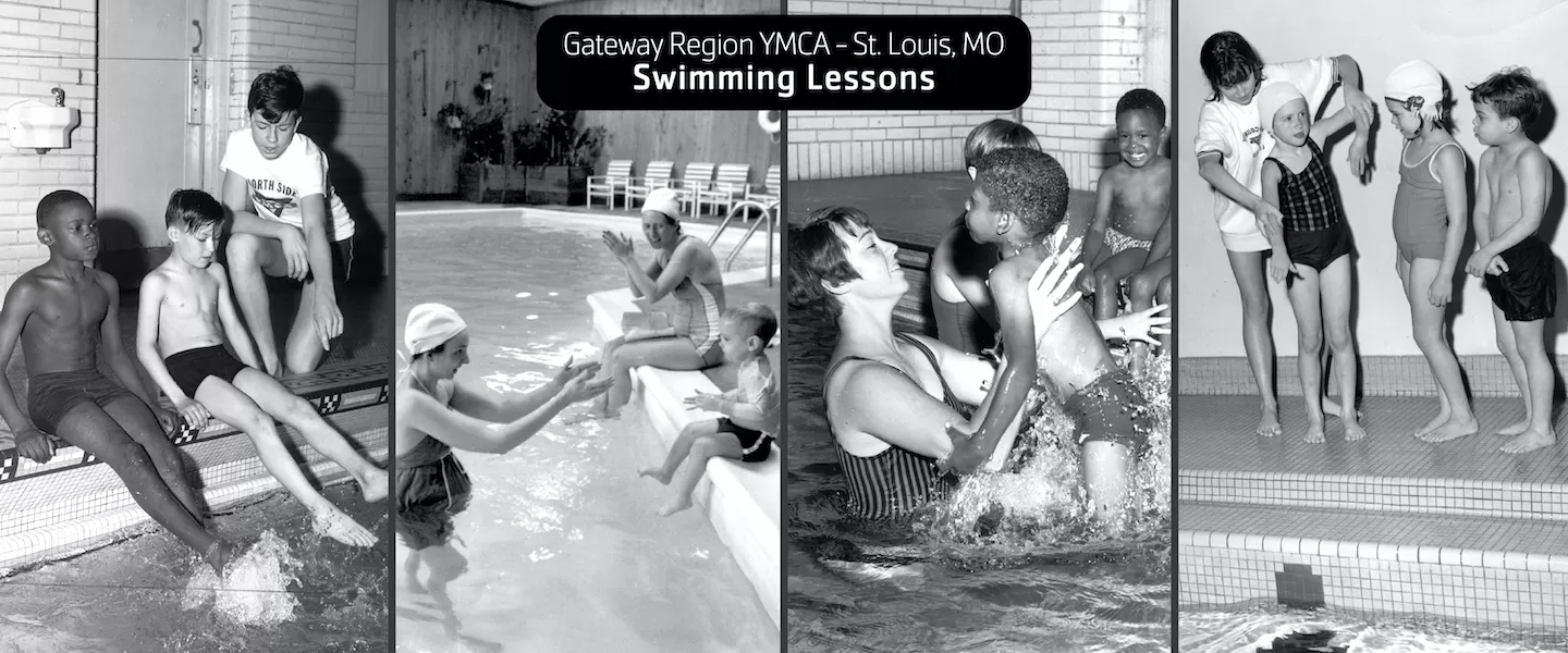 Gateway Region YMCA Historical Swimming Lesson Photos in St. Louis, MO