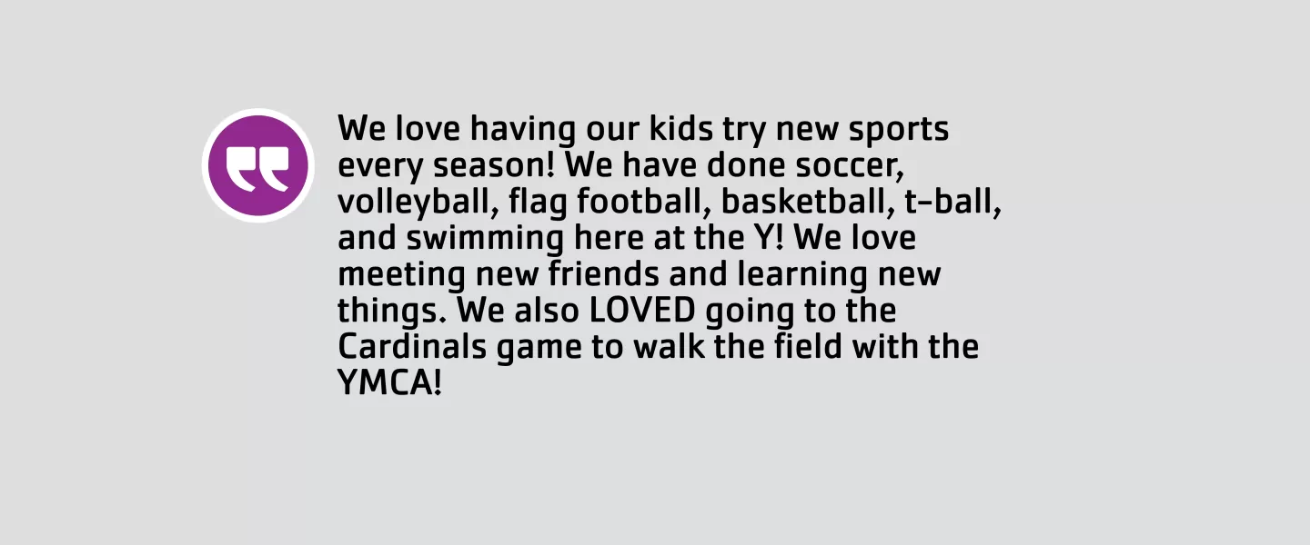 youth sports at the ymca testimonial