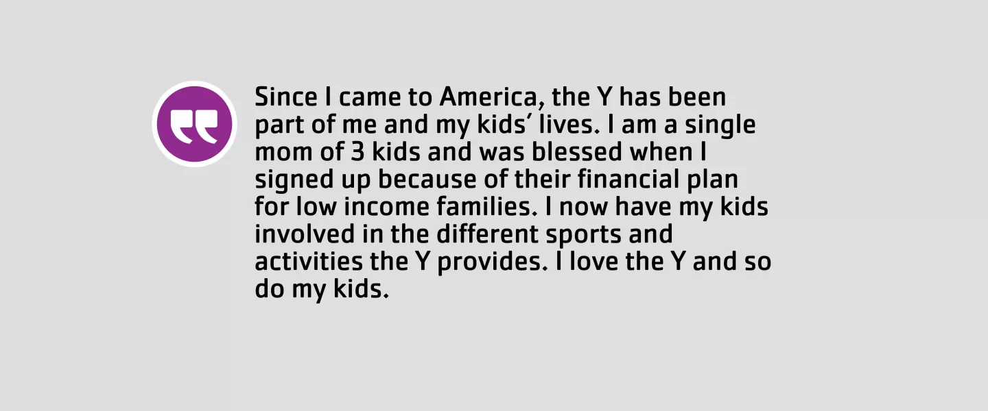 ymca youth sports testimonial