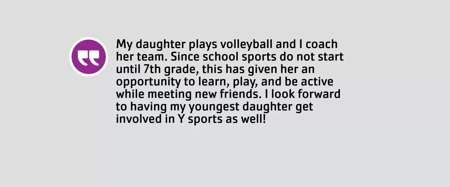 testimonial about ymca youth sports