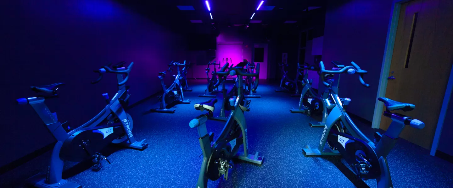 RiverChase YMCA Gym in Fenton, MO Cycling and Spinning Studio with State-of-the-art Stationary Cycling Bikes