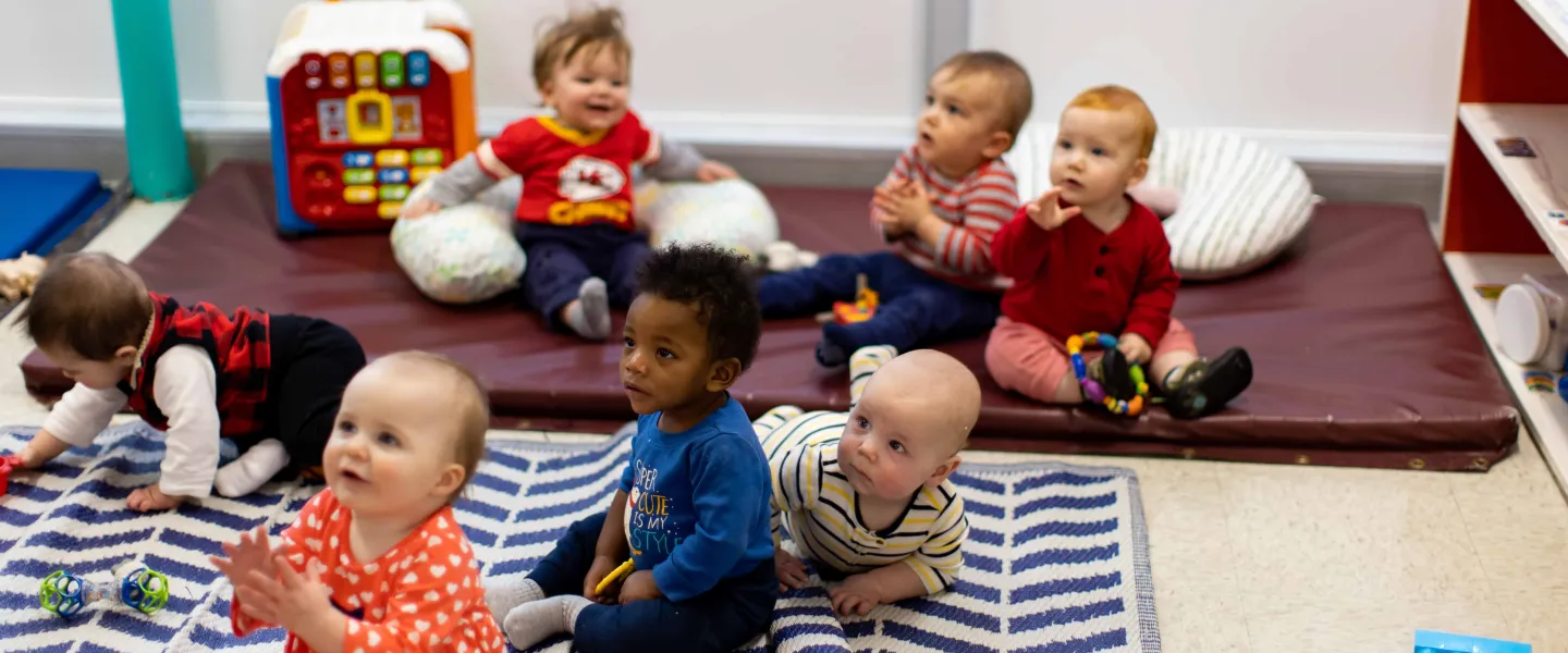 group of kids at ymca ecec