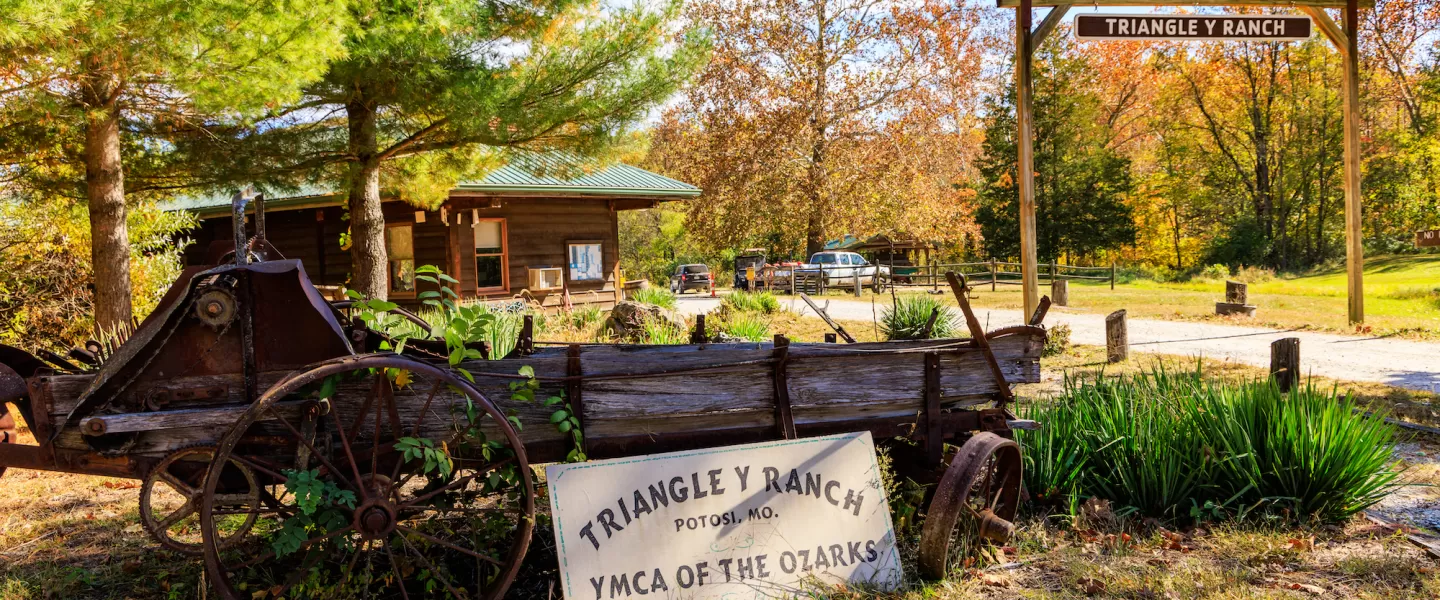 YMCA Trout Lodge in Potosi, MO Triangle Y Ranch Entrance