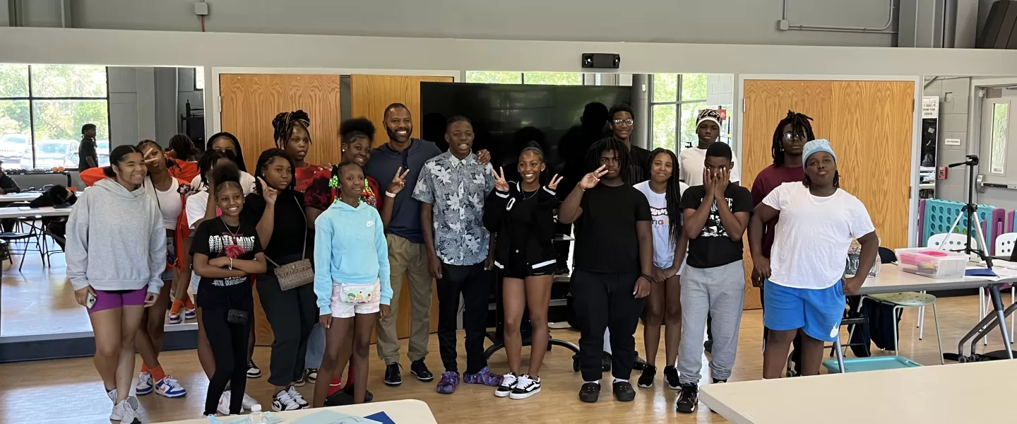 Community Development YMCA teen camp