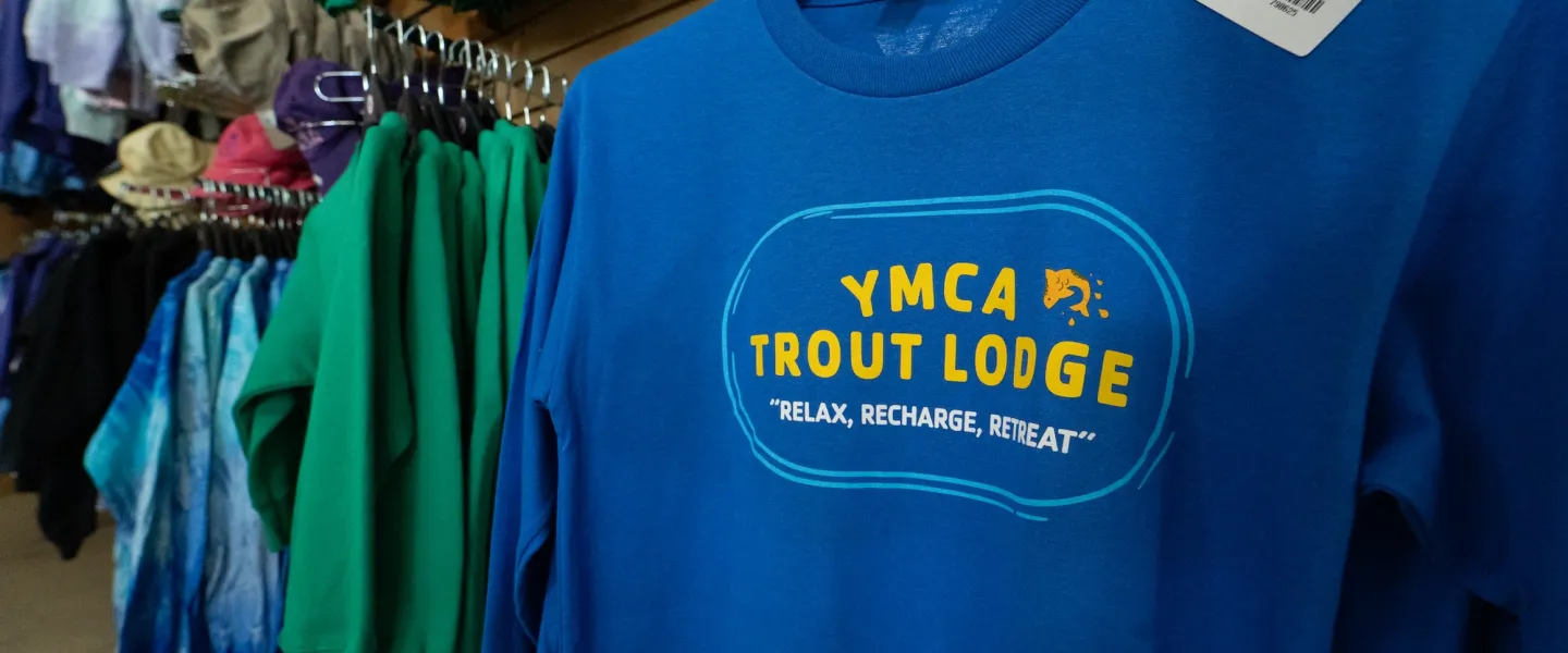 ymca trout lodge country store shirts
