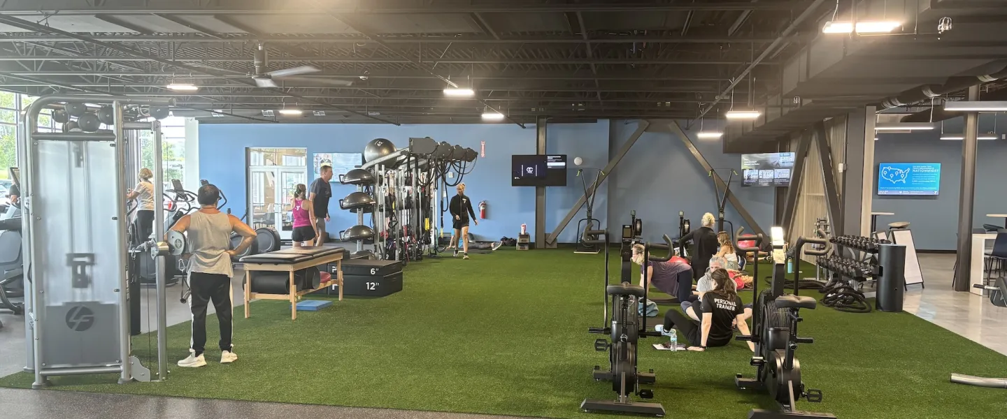 chesterfield ymca functional fitness area