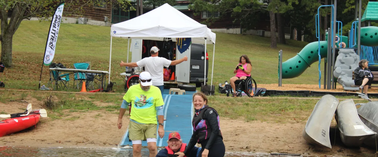 veterans swimming at ymca trout lodge