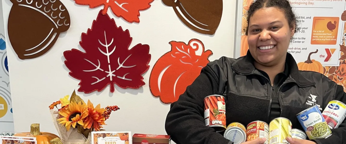 ymca thanksgiving food drive