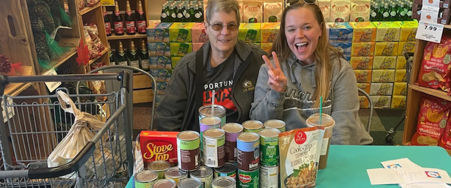 ymca thanksgiving food drive