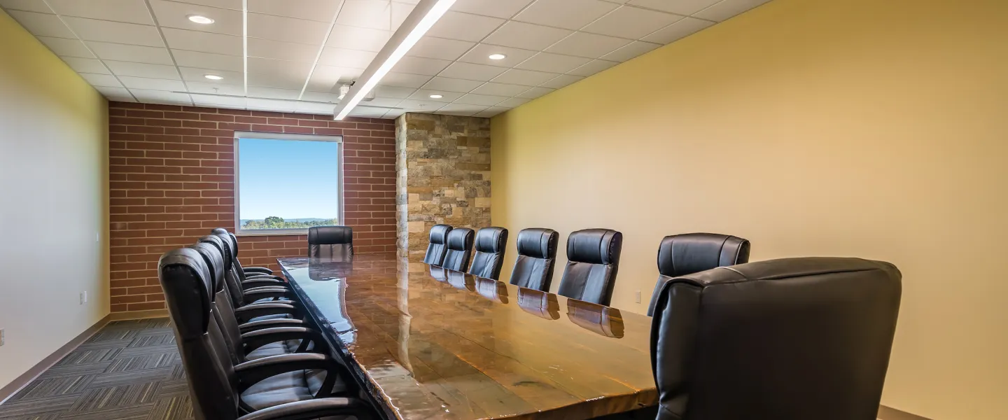 Ste. Genevieve County YMCA Board Room meeting space for work events or conferences