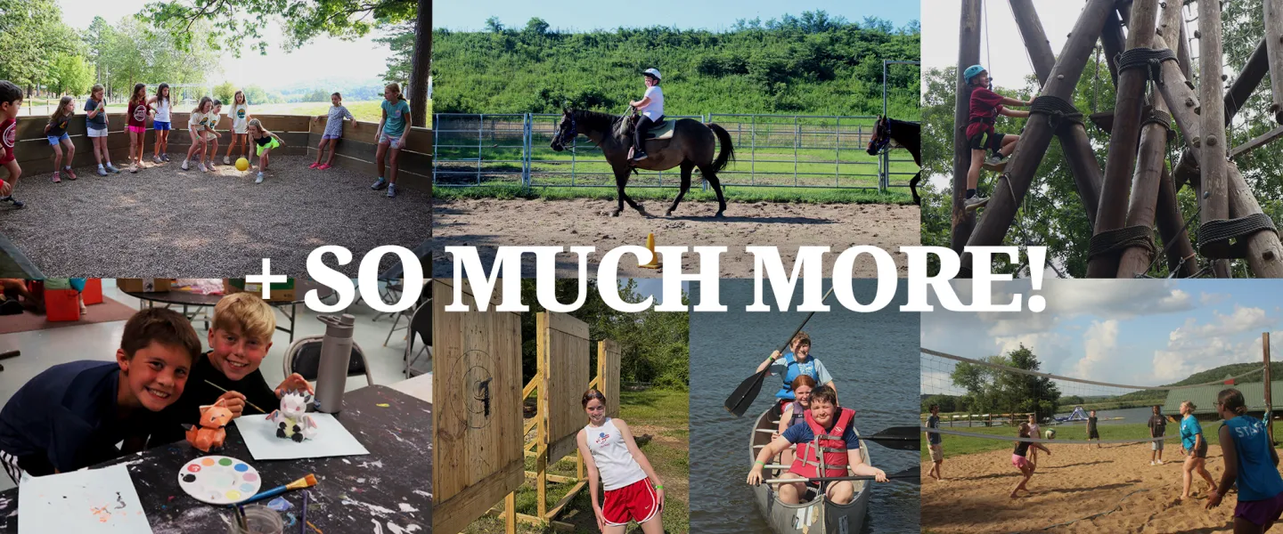 Plus, so much more! Explore dozens of YMCA Camp Lakewood activities and electives.