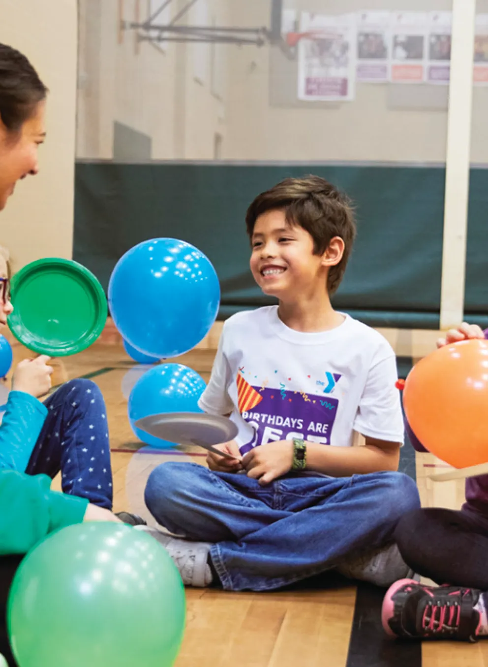 Kids have fun at the YMCA Schools Out Program for when school is not in session.