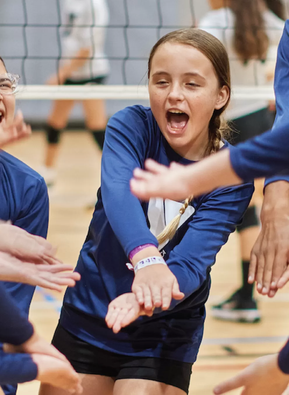 YMCA Youth Sports Volleyball Team