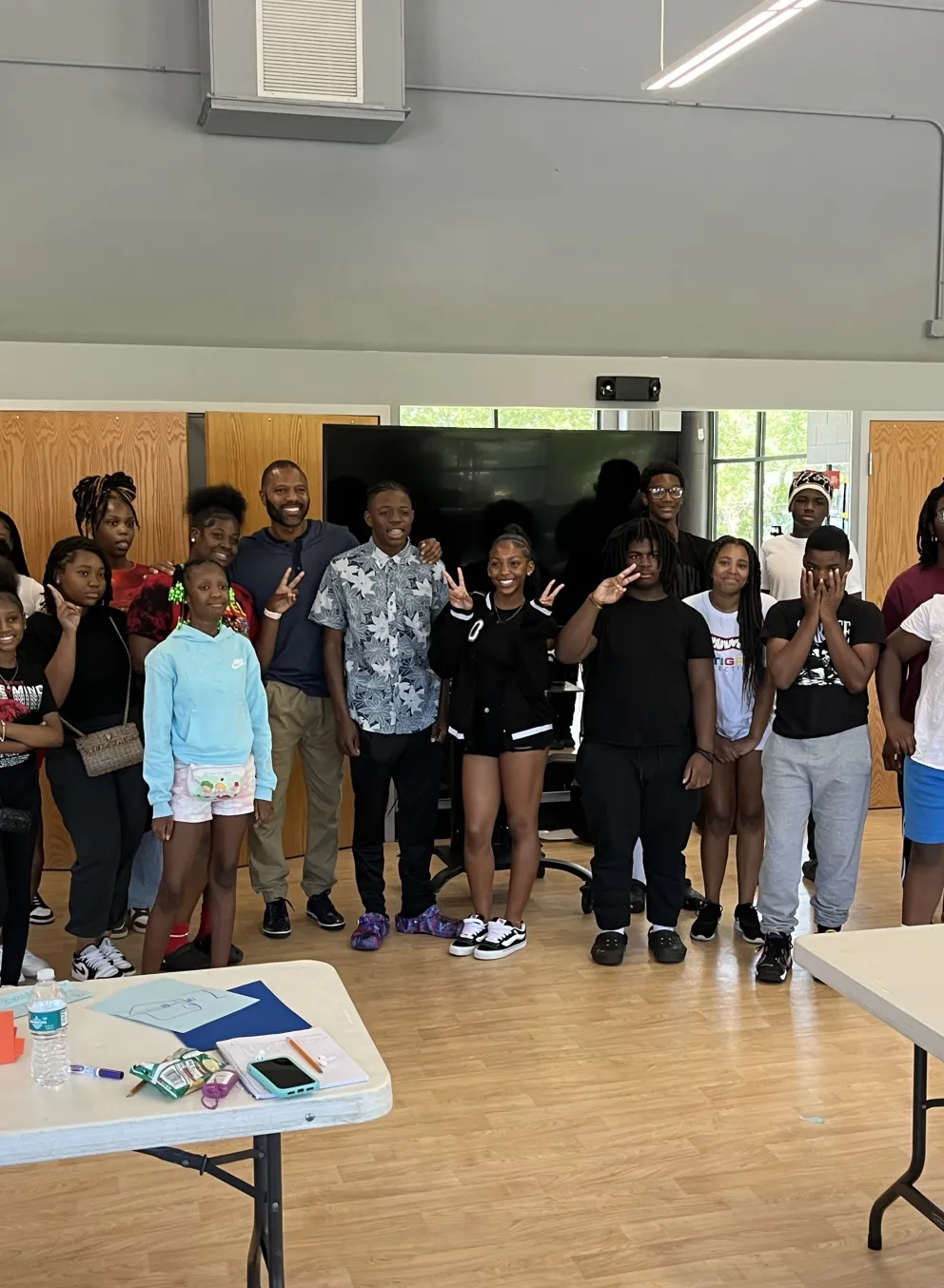 Community Development YMCA teen camp