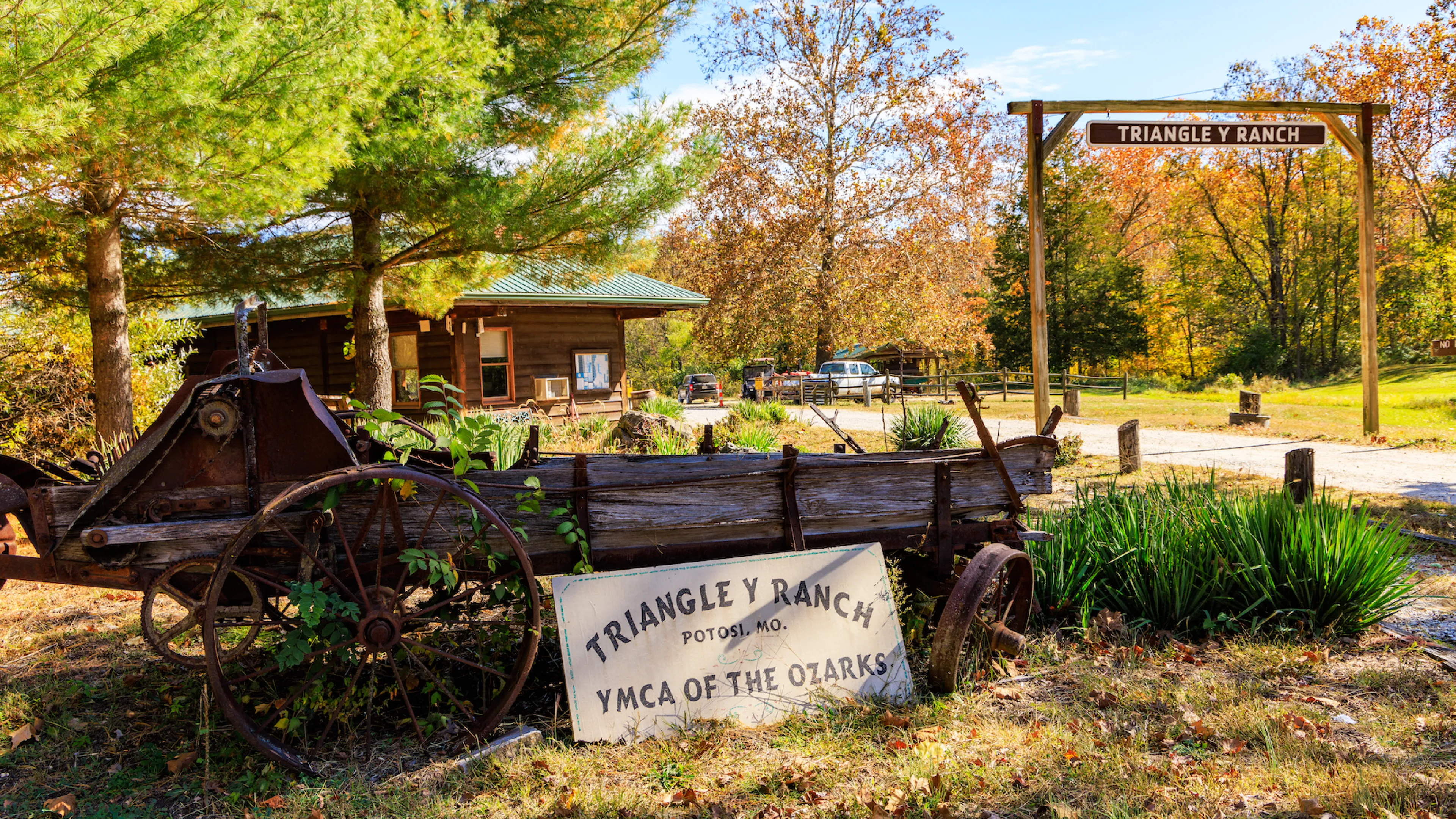 YMCA Trout Lodge in Potosi, MO Triangle Y Ranch Entrance