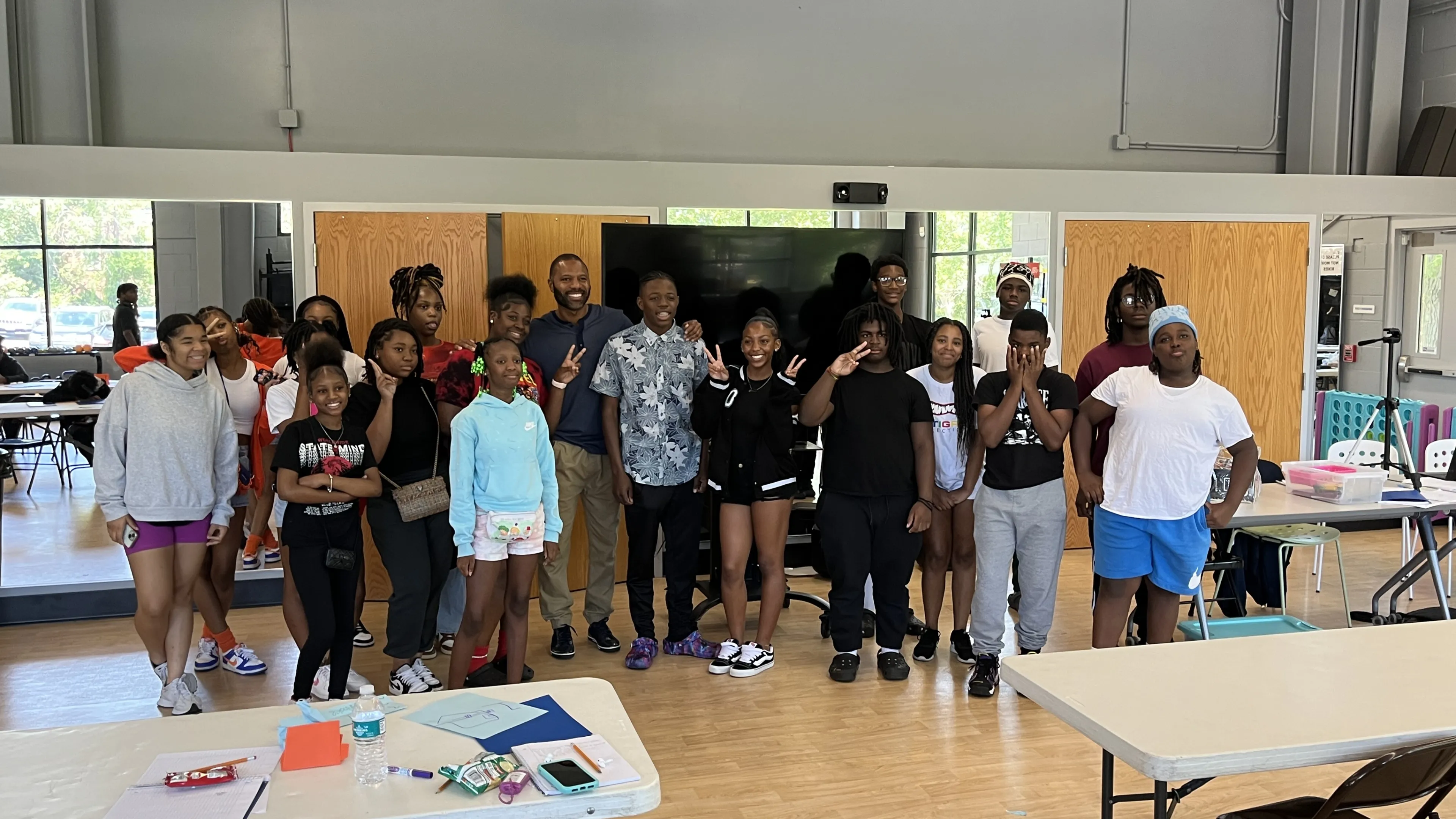 Community Development YMCA teen camp