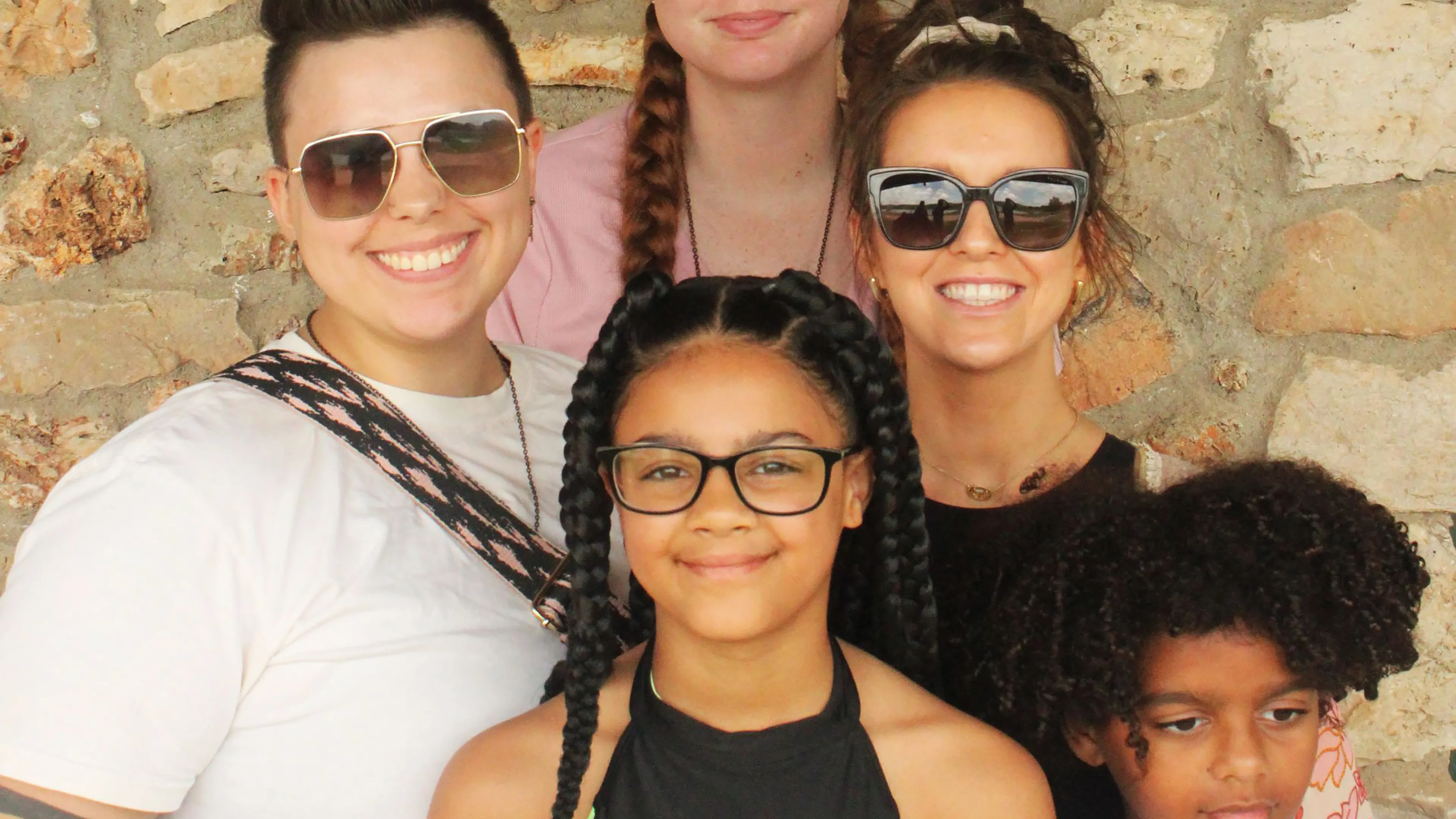 YMCA Camp Lakewood Parents with their campers at camp pick-up