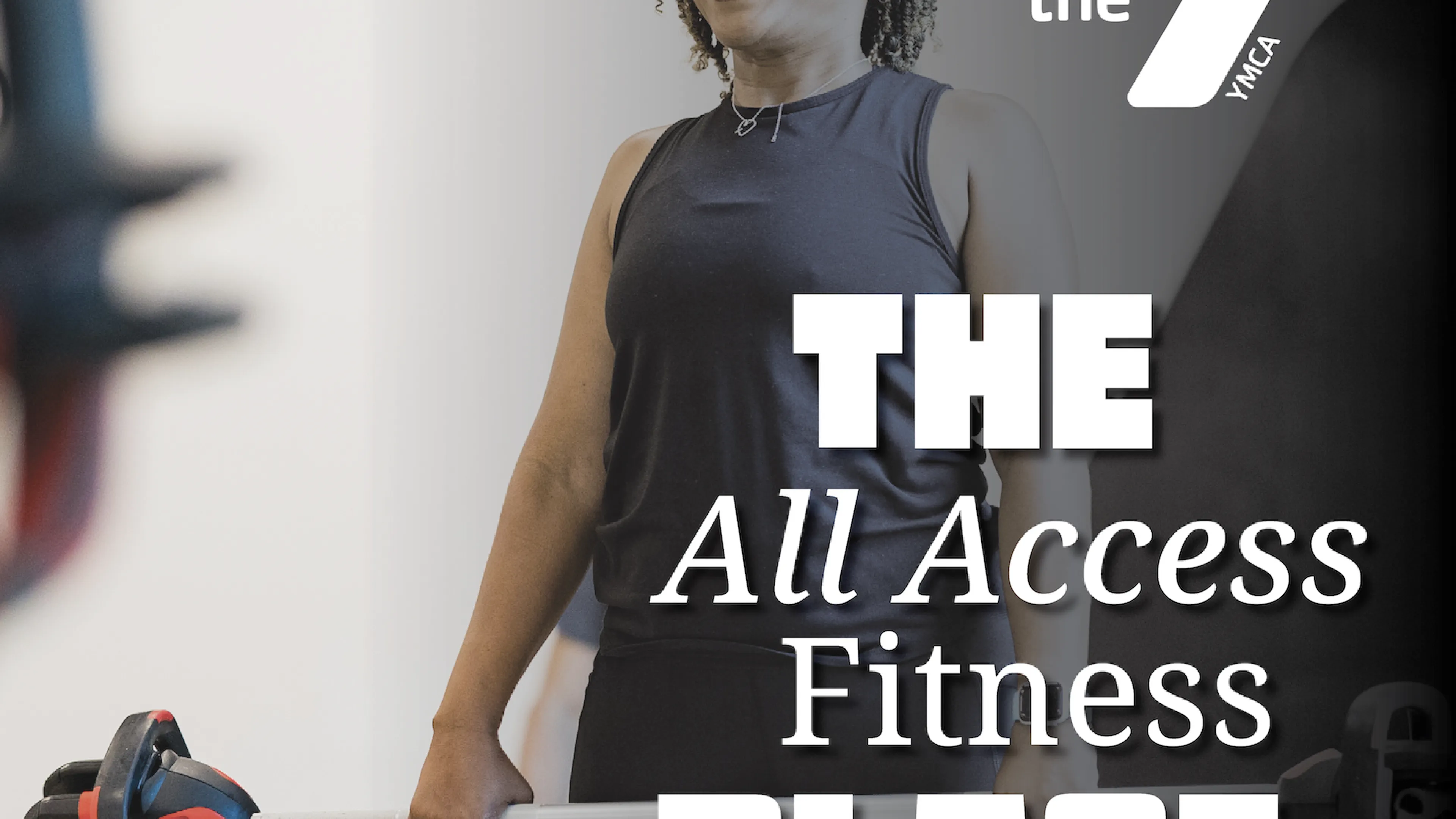 YMCA all access fitness place graphic