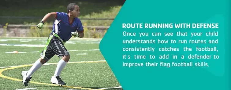 Route Running with Defense