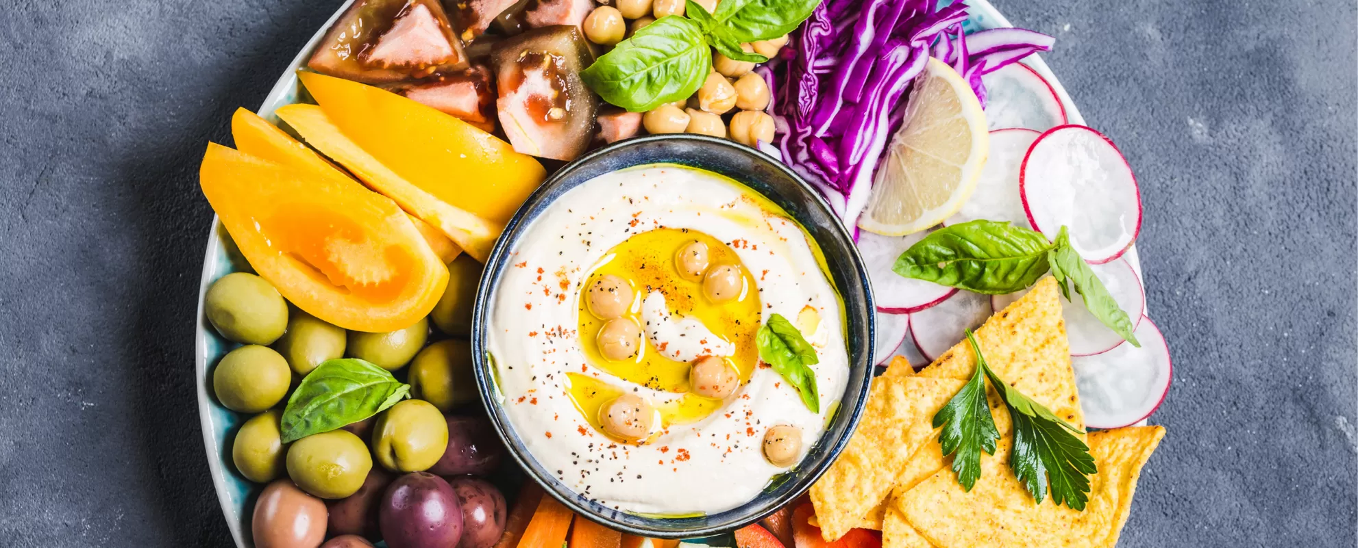 mediterranean mezze platter