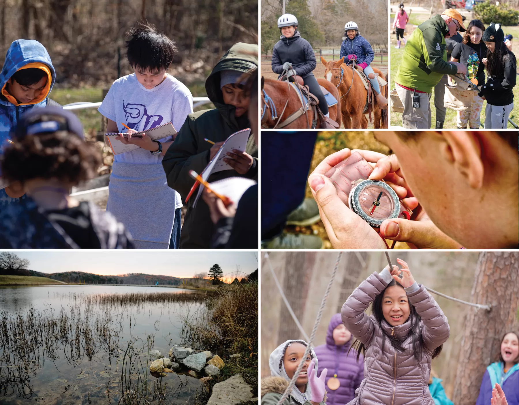 ymca camp lakewood outdoor education program school group attending