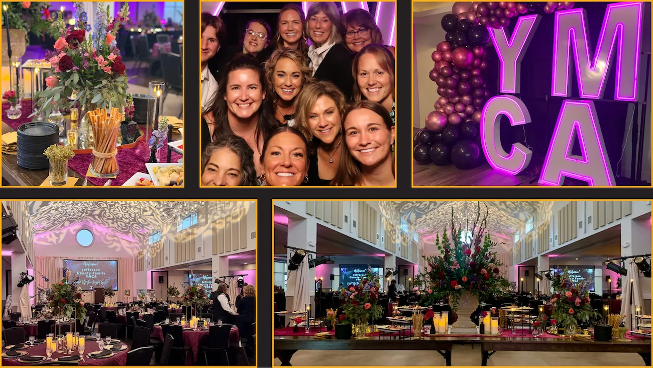 light up the night collage