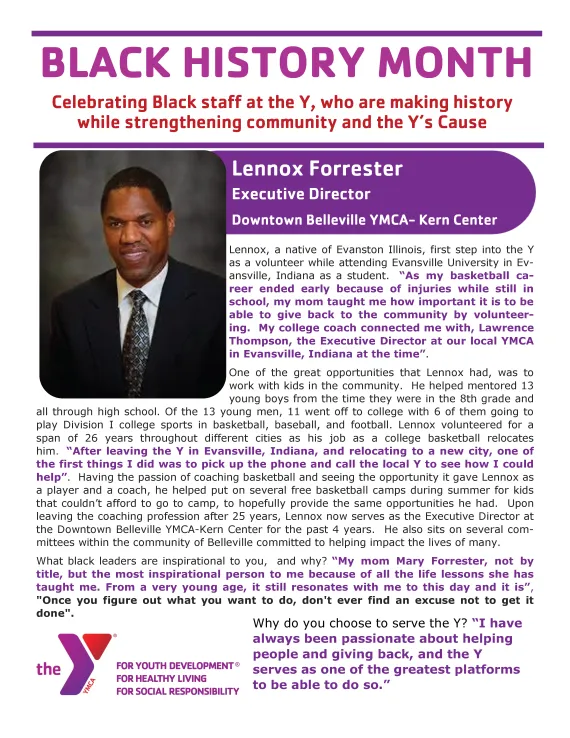 Lennox Forrester Bio